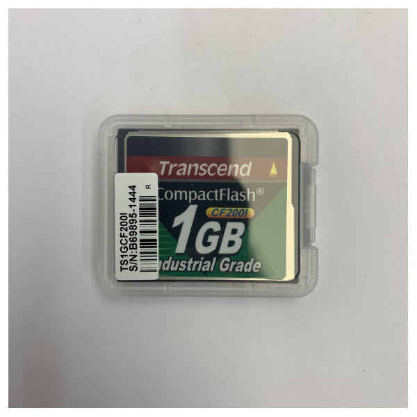 Transcend 1GB CompactFlash карта 133X SLC индустриален клас TS1GCF200i