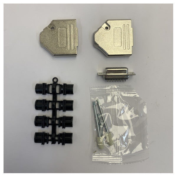 MH Connectors MHDTZK комплект кожуха для 15-контактного жіночого роз’єму D-Sub