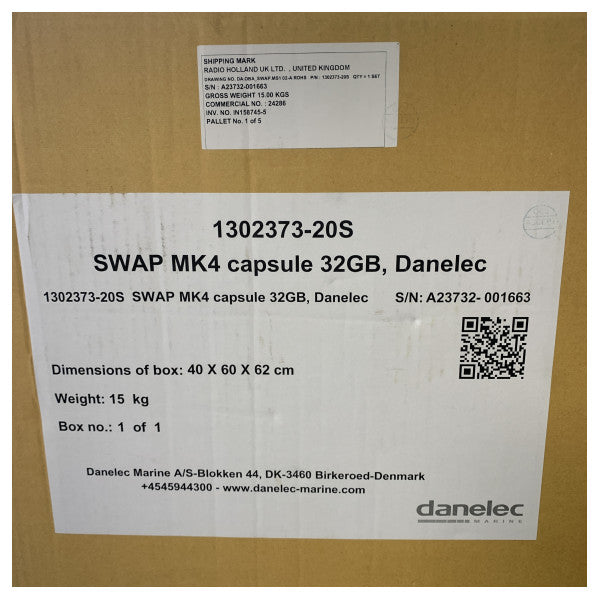 Danelec 1302373-20S καταγραφέας δεδομένων ταξιδιού SWAP MK4 32GB