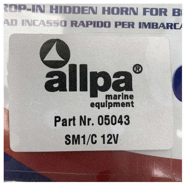 Marco Smile 12V elektriskt horn i rostfritt stål - SM1 - 132 102 22