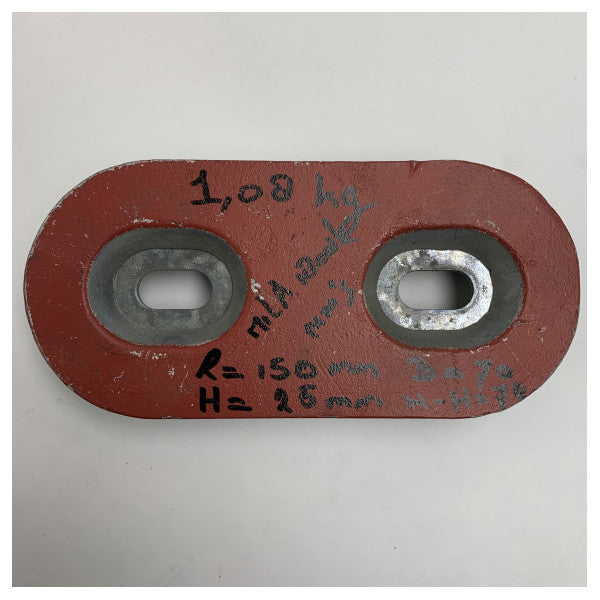 Vetus ZINK15 Skrogmonteret zinkanode