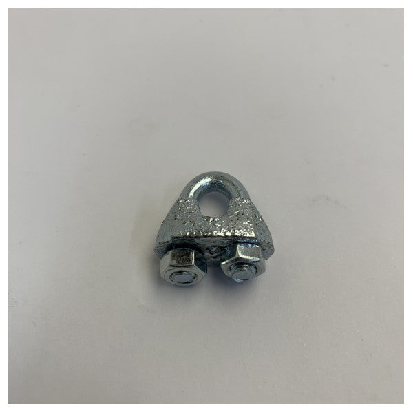 Clip Bulldog Grip 5mm Wire Rope D741/555 Galvanized Steel