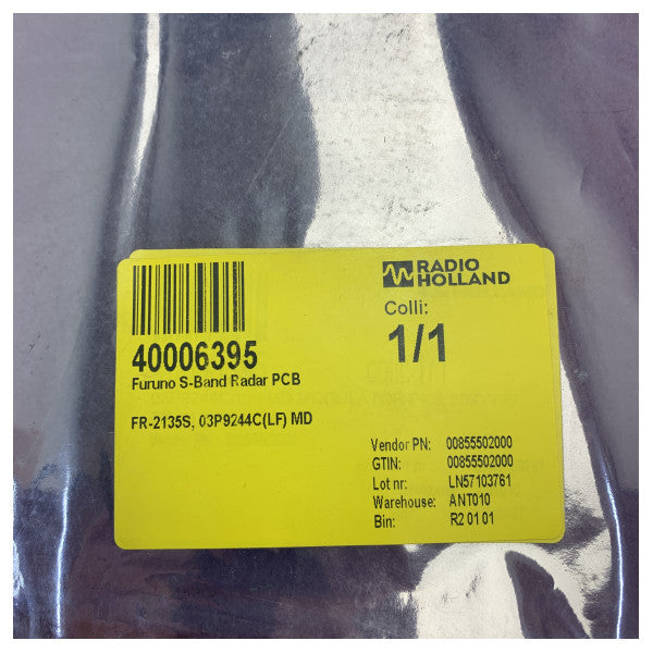 Furuno FR-2135S S-Band Radar PCB 03P9244C(LF) MD