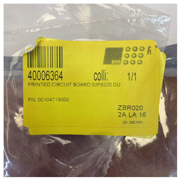 Furuno 03P9320-DU Marine Electronics Circuit Board