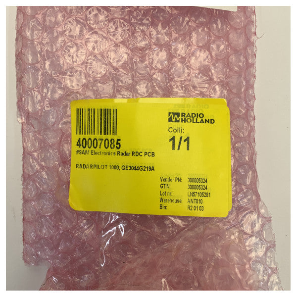 SAM Electronics RADARPILOT 1000 رادار RDC PCB GE3044G219A