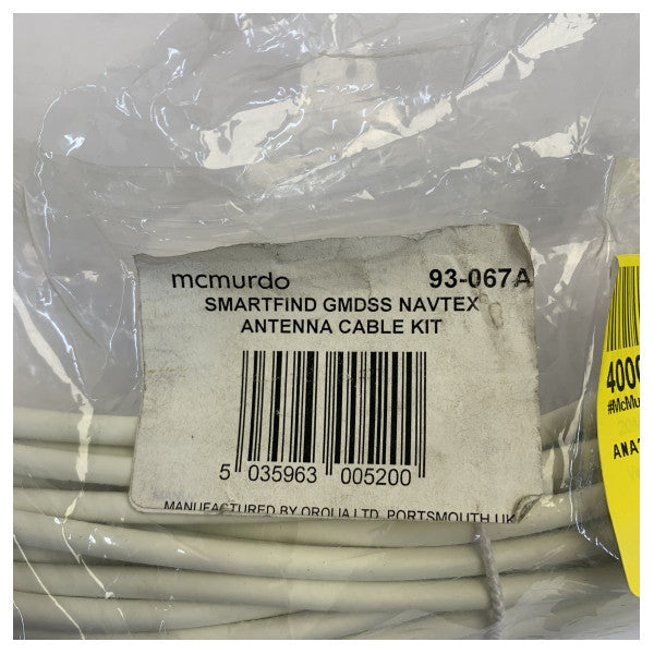 Kit de câble d'antenne McMurdo ANA2 20 m 93-067A