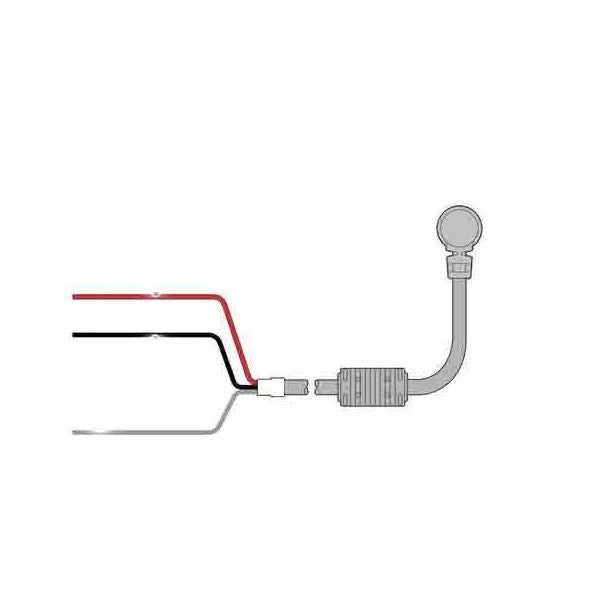 Raymarine A80221 Power Cable for a6 and a7 Displays Right Angled 1.5m