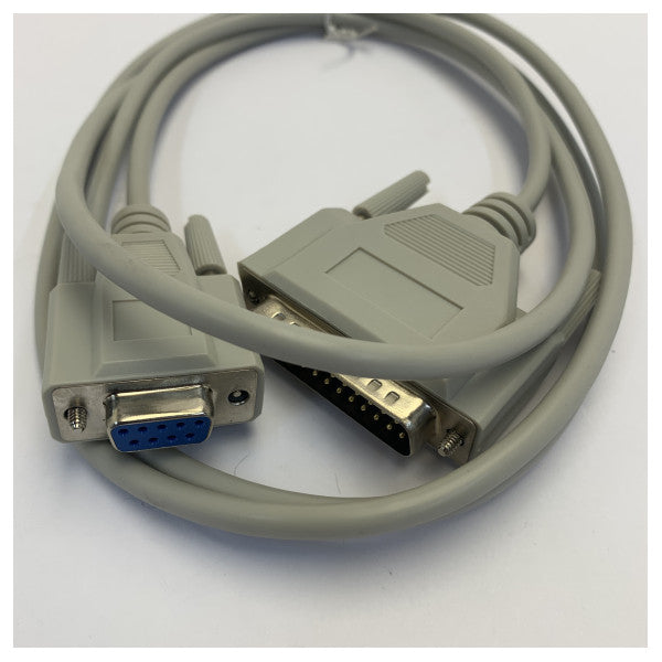 AT Serial datakabel DB9 hun til DB25 han RS232 1,8 m