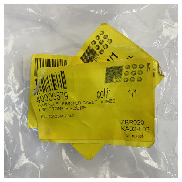 Roline Cable paralelo para impresora DB25 macho a Centronics 36 macho 2 m - CA25M36M2