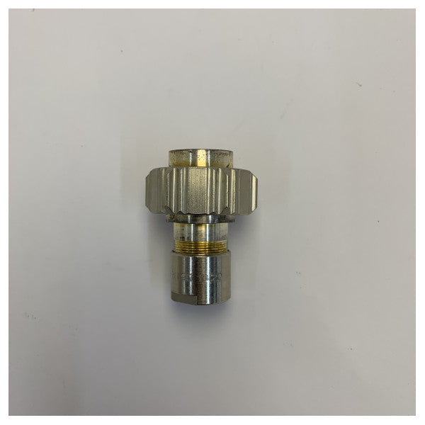 Conector RF macho DIN 7/16 Spinner, clamp, reto, 50 Ohm