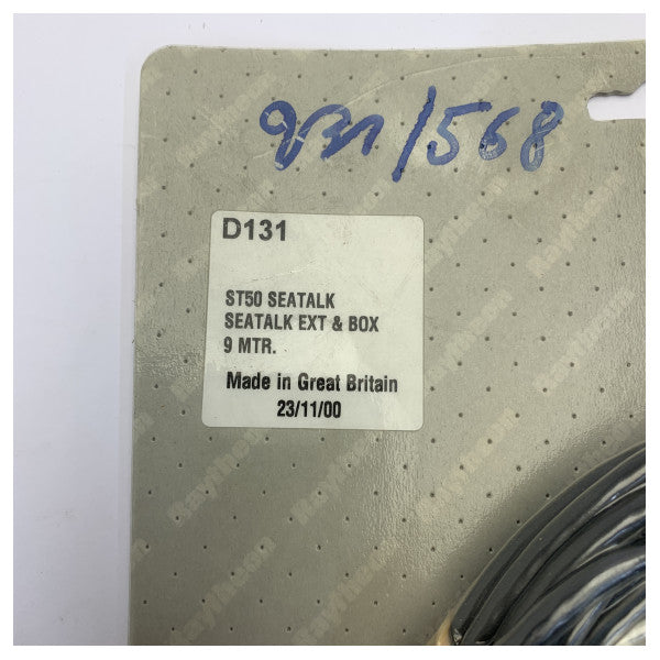 Raymarine SeaTalk 1 Verlängerungskabel 9 m D131