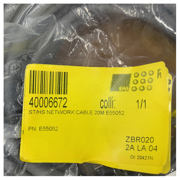 Kejbil tan-Netwerk Raymarine SeaTalk HS 20m E55052 għal Displays tas-Serje E/C/G