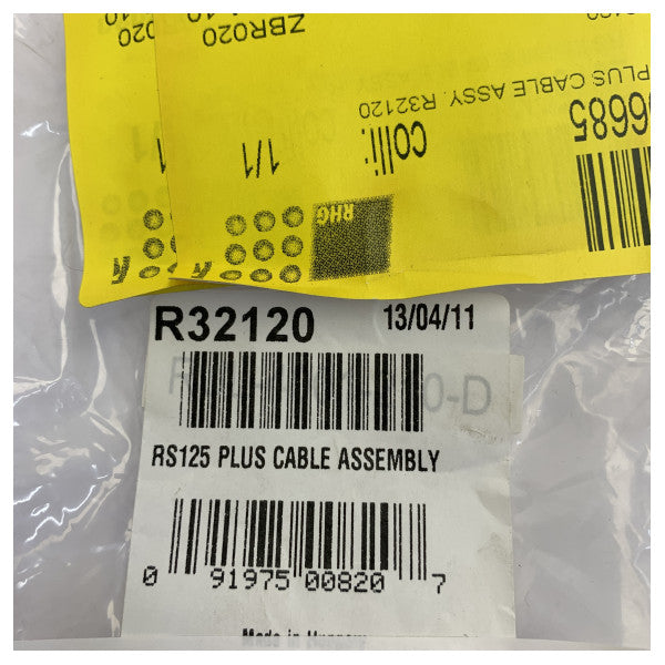 Raymarine RS125 Plus GPS Cable Assembly R32120 10m
