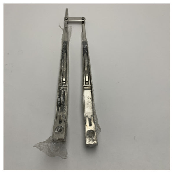 Комплект щіток для вітрового скла Vetus з нержавіючої сталі - 308 - 393 мм - DINSD