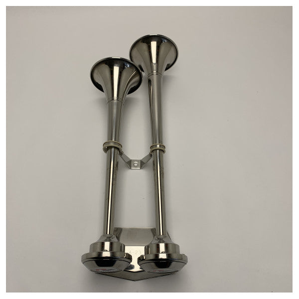 Морська нержавіюча сталь Цикада Подвійний повітряний гудок – Надійний гучний подвійний сигнал гудка для човнів