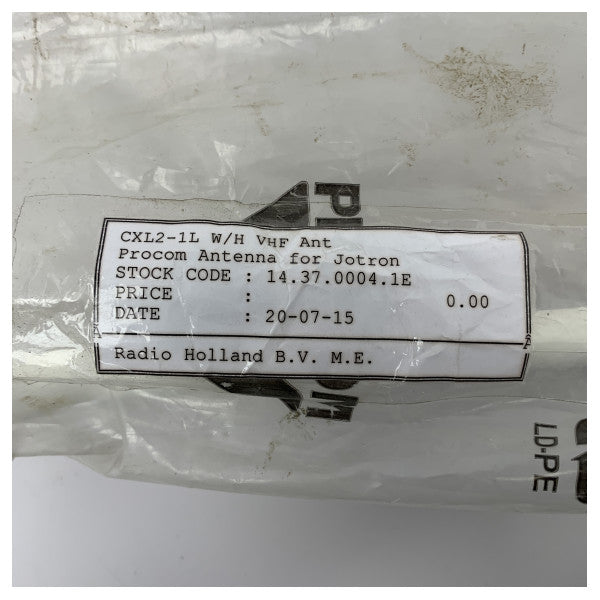 Antena dipolo VHF de alto desempenho CXL - CXL 2-1LW-h da Amphenol Procom