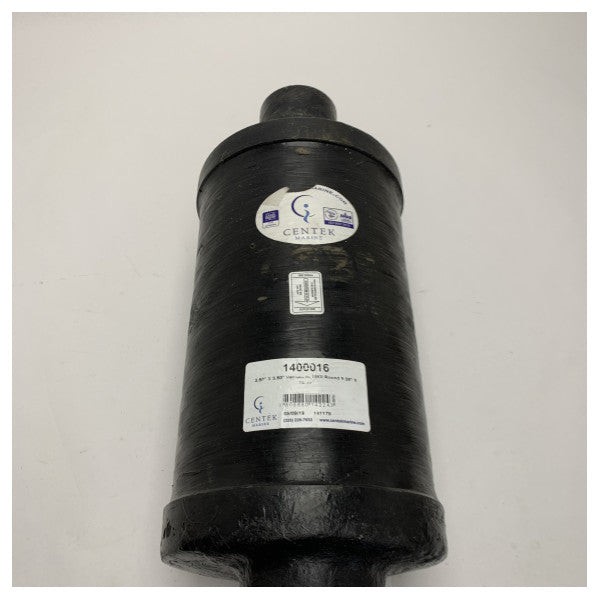 Centek 3.5-inch Vernatone MKII round exhaust muffler - 1400016