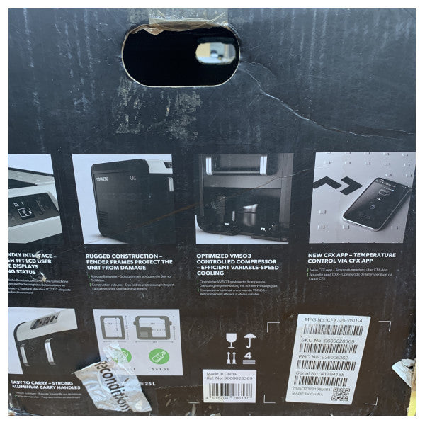 Dometic CFX3 25 25L Kaxxa tat-Tkessiħ b’Kompresser Kessaħa 12/24V - 9600028369