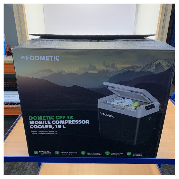 Dometic CFF18 Caja frigorífica de compresor de 18 L refrigerada 12/24/230 V - 97000133105