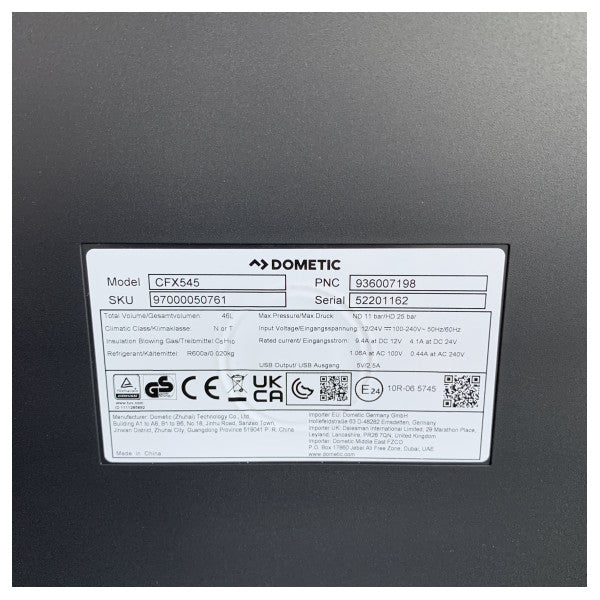 Dometic CFX5 45 45L холодильна коробка з компресорним охолодженням - 97000050761