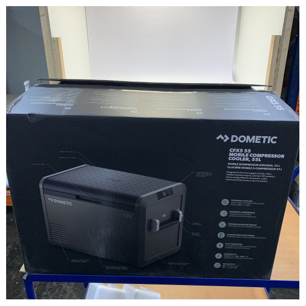 Dometic CFX5 55 Caixa de refrigeração 55L com compressor e arrefecimento 12/24/230V - 97000050783