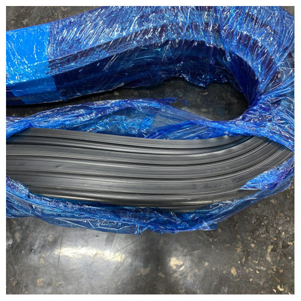 Vetus Vinyl-hankauslista pyöreä 4248 mm tummanharmaa