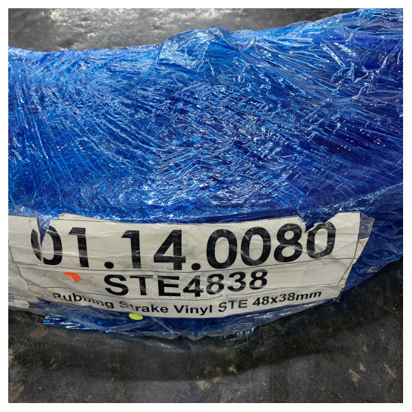 Vetus Vinyl rubbing Strake Dark Grey 48x38mm 20m