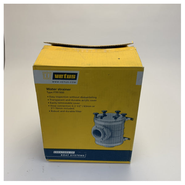 VETUS Coolant filter type 1900 Ø 63mm FTR190063