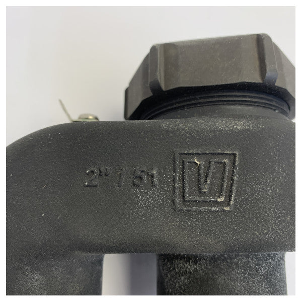 VETUS FSA5116 polttoaineen ylivuoto kannelle - korkki 51 mm ja tuuletus 16 mm