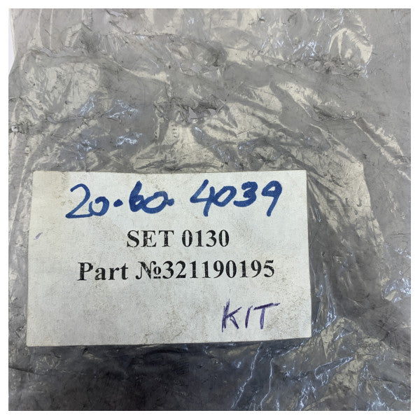 VETUS SET0130 8 Carbon brushes for BOW160 (12.5x28x20mm)