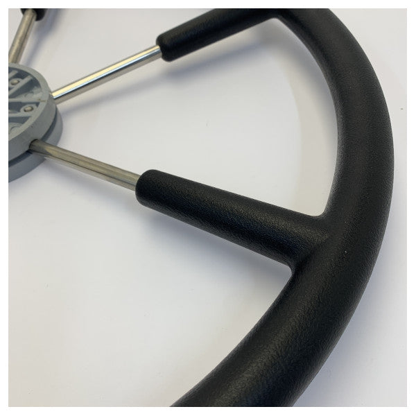 VETUS steering wheel 550 mm - 21inch with black PU foam layer incl. cover