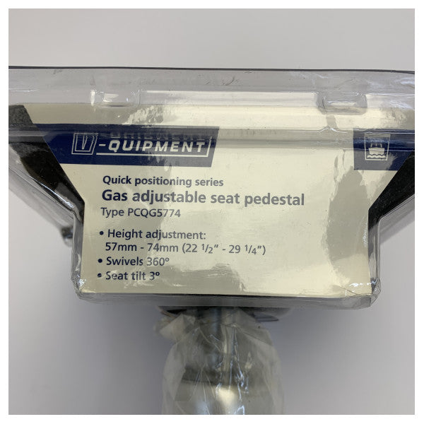 Vetus Quick positionsstol med gasfjeder