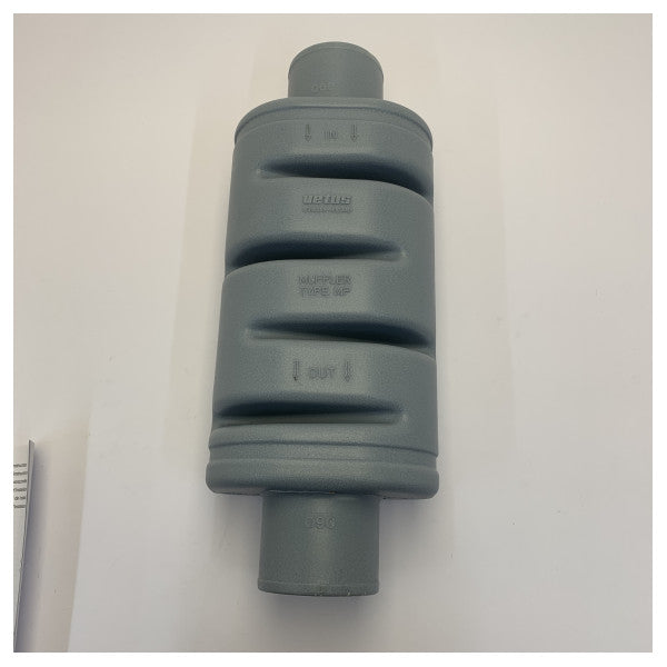 Vetus DEMPMP90 Silencer for 90mm Exhaust Hose 456x130mm