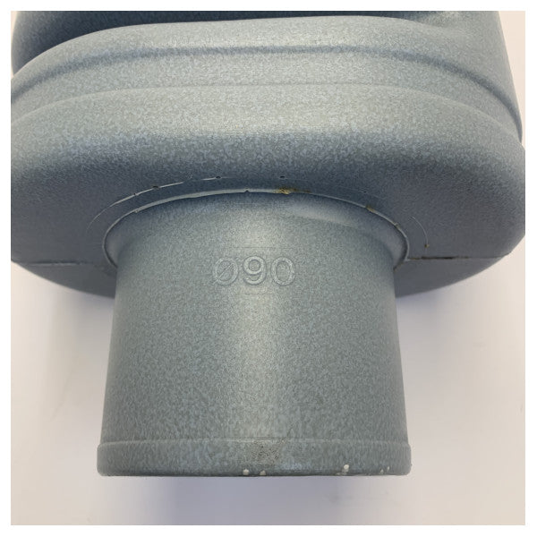 Vetus DEMPMP90 Silencer for 90mm Exhaust Hose 456x130mm