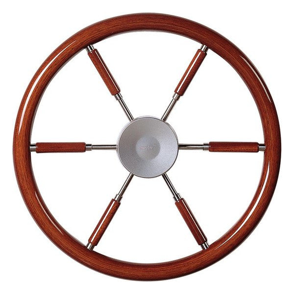 Vetus KWL55 Steering wheel with mahogany hoop and rim 550mm including cover