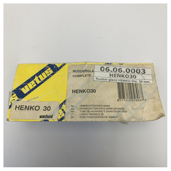 Vetus HENKO30 Bronze rudder stock 30mm Length 175mm