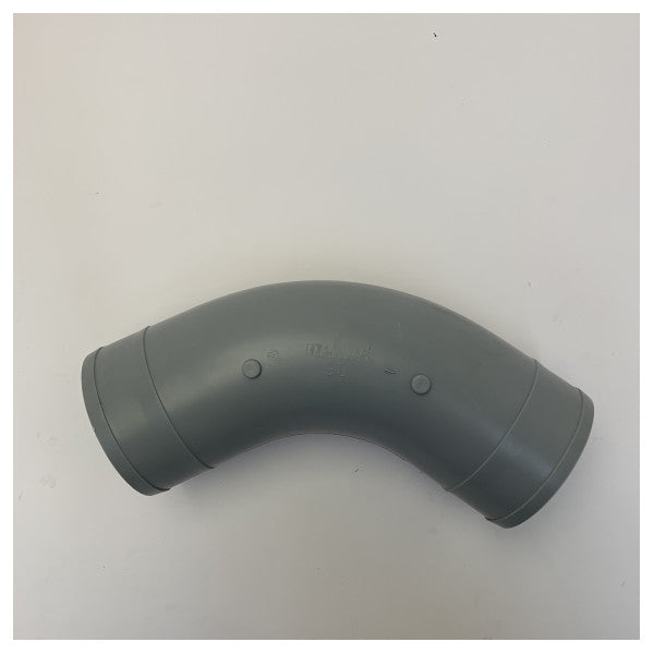Vetus SLVBG90K Plastic hose connection, bend 60 90mm diameter