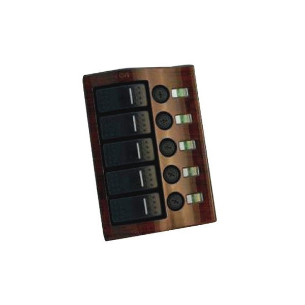 ヒューズ 12 v - 14571102 と Allpa 波 5 機能電気スイッチ パネル