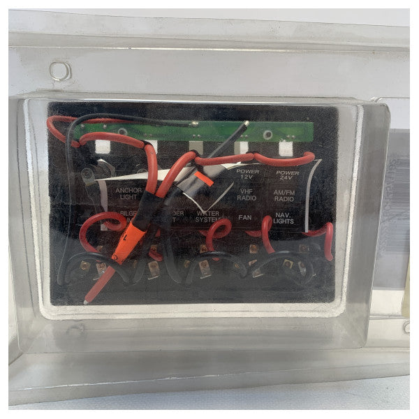 ヒューズ 12 v - 14571102 と Allpa 波 5 機能電気スイッチ パネル