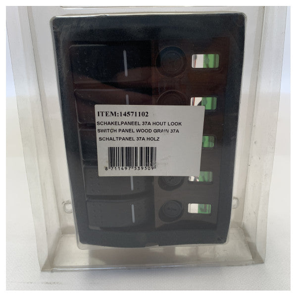 ヒューズ 12 v - 14571102 と Allpa 波 5 機能電気スイッチ パネル