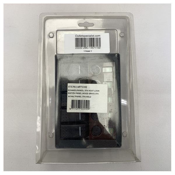 ヒューズ 12 v - 14571102 と Allpa 波 5 機能電気スイッチ パネル