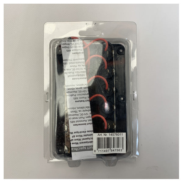 Talamex Wave akkukytkinpaneeli 6-toiminen 12V - 14576011