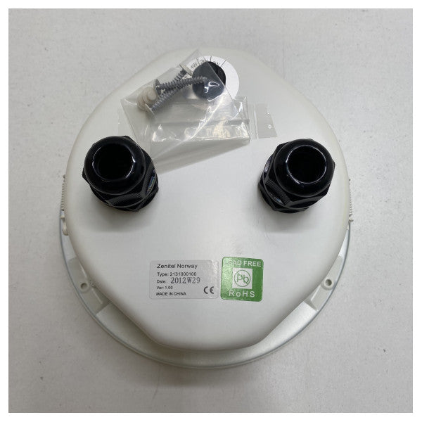 Стельовий гучномовець Zenitel CL-200T білий зі сталевим куполом