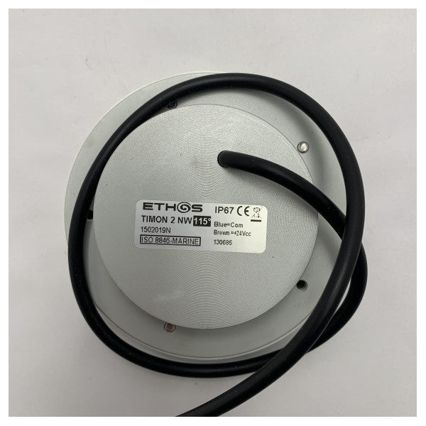 Ethos 1502019N iluminação 115 graus 24V luminária LED cromada