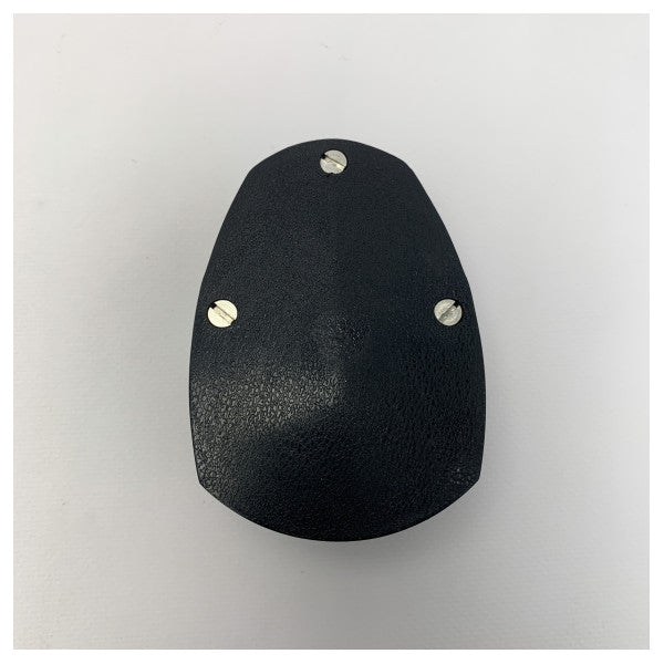 Czarne przednie światło nawigacyjne Allpa białe 12V - 150763