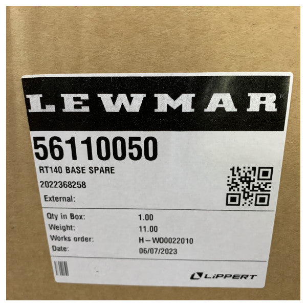 Lewmar RT140 Retractable Bowthruster Base Spare Lid - 56110050