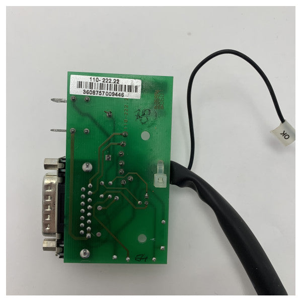 Carte de circuit imprimé Raytheon Anschutz avec connecteur durable à 15 broches - 110-222.222