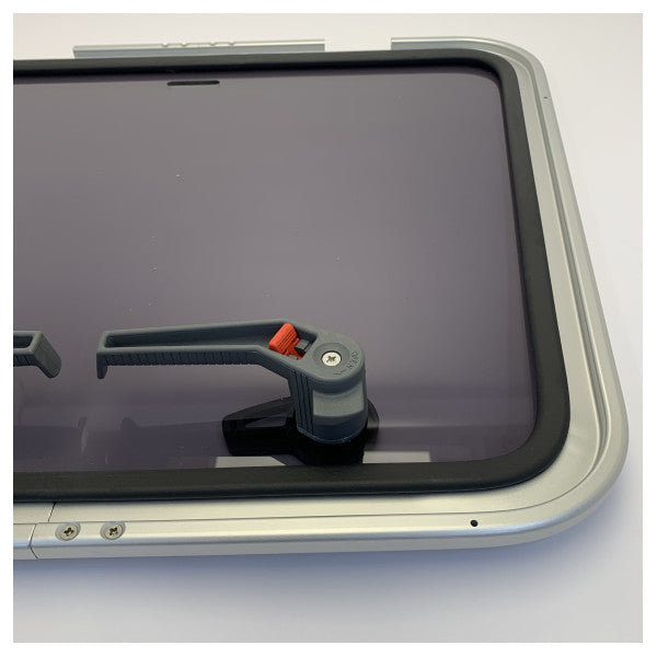 Lewmar Size 65 MK2 Low Profile Hatch Lid - Silver Frame - 361123930