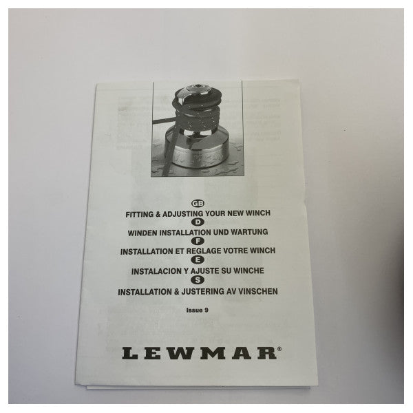 Lewmar 30AST Ocean Self-Tailing Winch 2-Speed - Black Aluminum - 30ST - 49030020