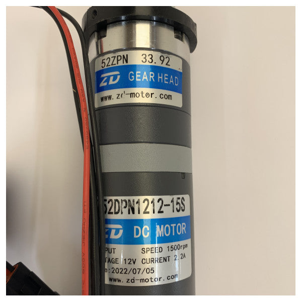 Lewmar B19254 SureShade DC Motor with Gear Head